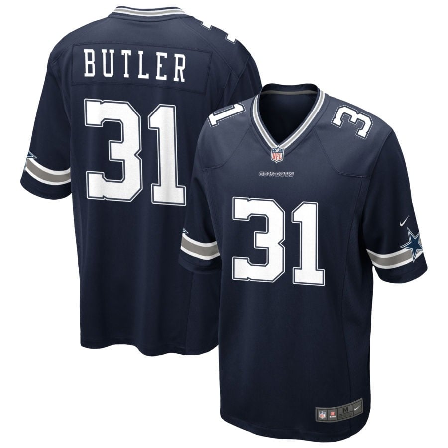 Josh Butler Dallas Cowboys 2025 Game Jersey - Navy