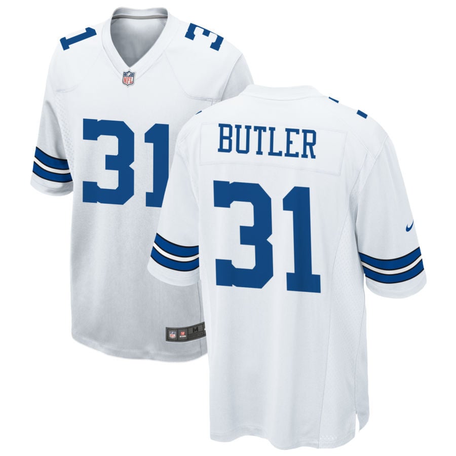 Josh Butler Dallas Cowboys 2025 Game Jersey - White