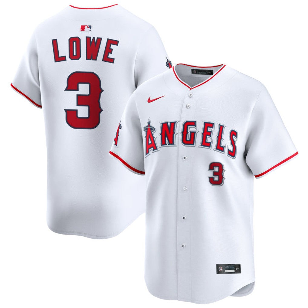 Josh Lowe Los Angeles Angels 2026 Home Limited Jersey - White