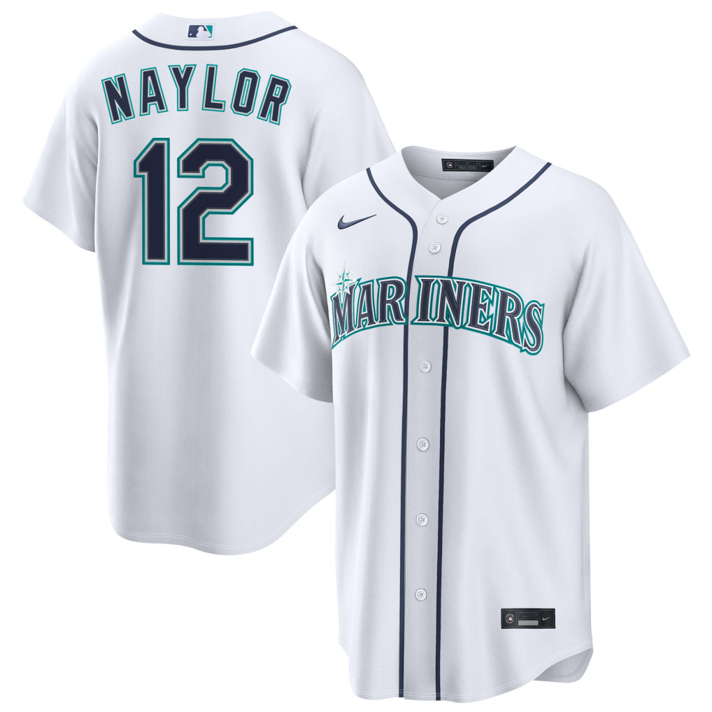 Josh Naylor Seattle Mariners 2026 Home Jersey - White