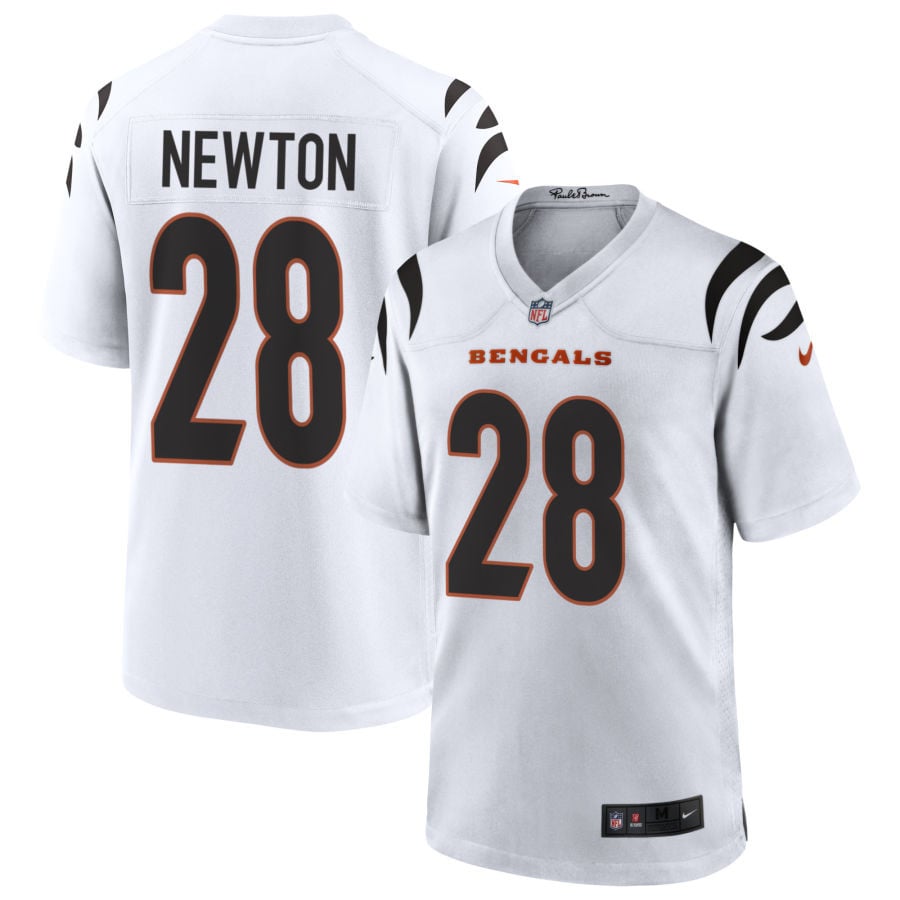Josh Newton Cincinnati Bengals 2025 Game Jersey - White