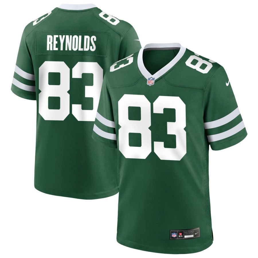 Josh Reynolds New York Jets 2025 Game Jersey - Legacy Green