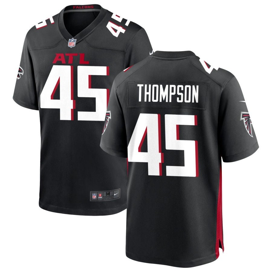 Josh Thompson Atlanta Falcons 2025 Game Jersey - Black