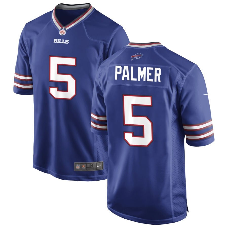 Joshua Palmer Buffalo Bills 2025 Game Jersey - Royal
