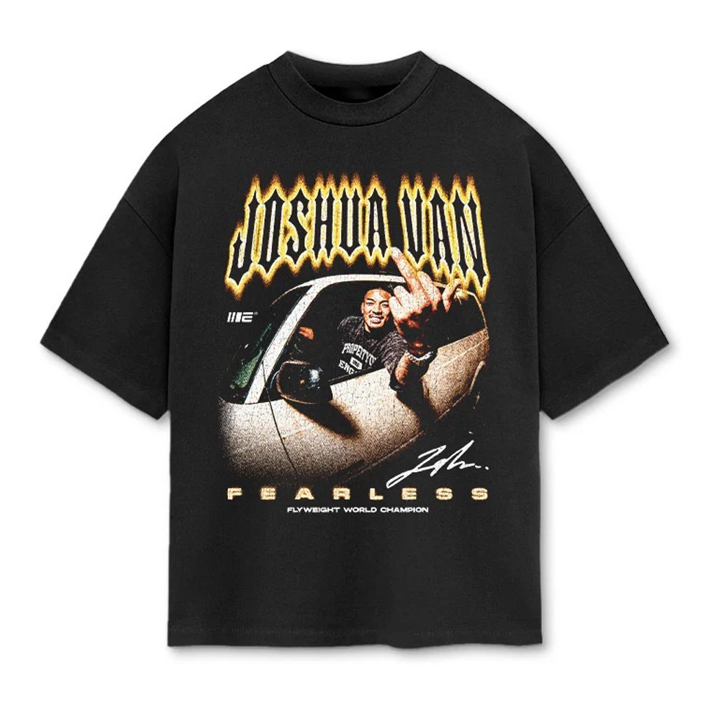 Joshua Van Merch 2026 Undisputed T-Shirt Joshua Van Flyweight World Champions Shirt Fan Gifts