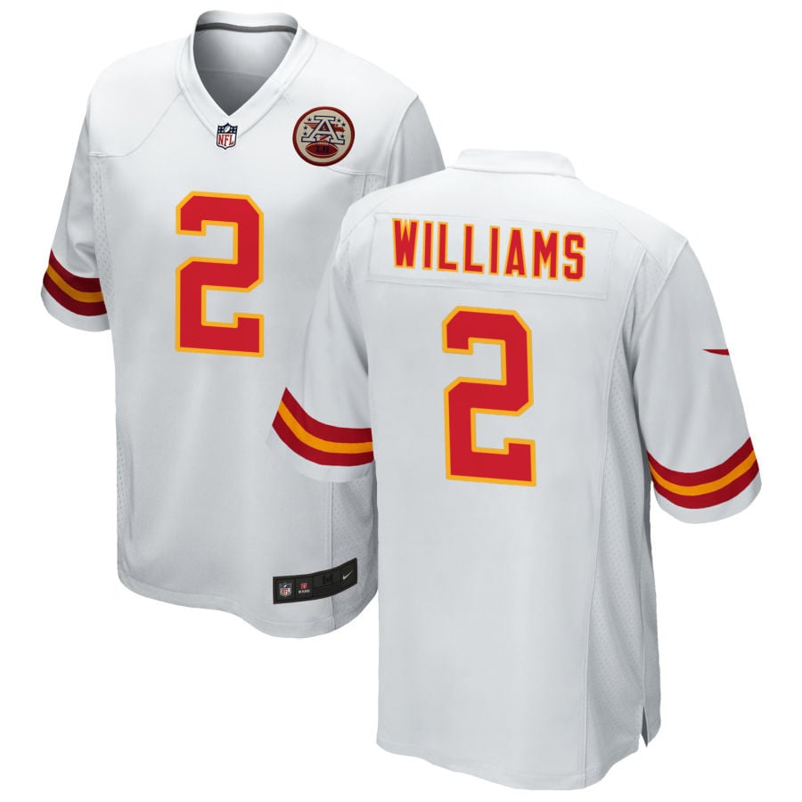 Joshua Williams Kansas City Chiefs 2025 Game Jersey - White