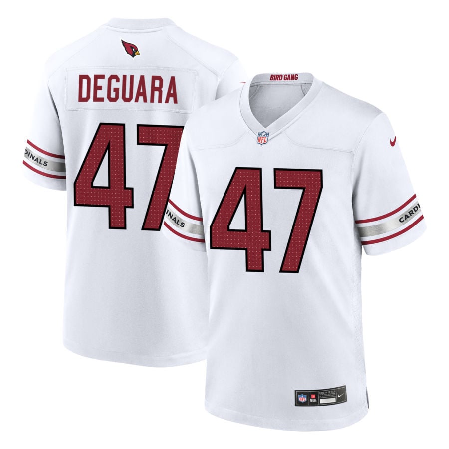 Josiah Deguara Arizona Cardinals 2025 Game Jersey - White