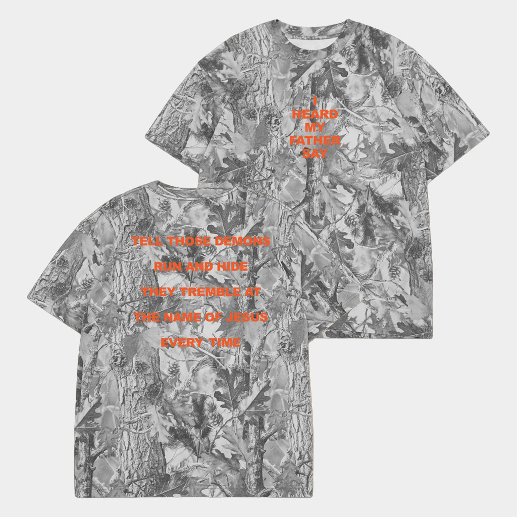 Josiah Queen Merch 2026 Demons T-Shirt I Heard My Father Say Shirt Gifts For Music Fans
