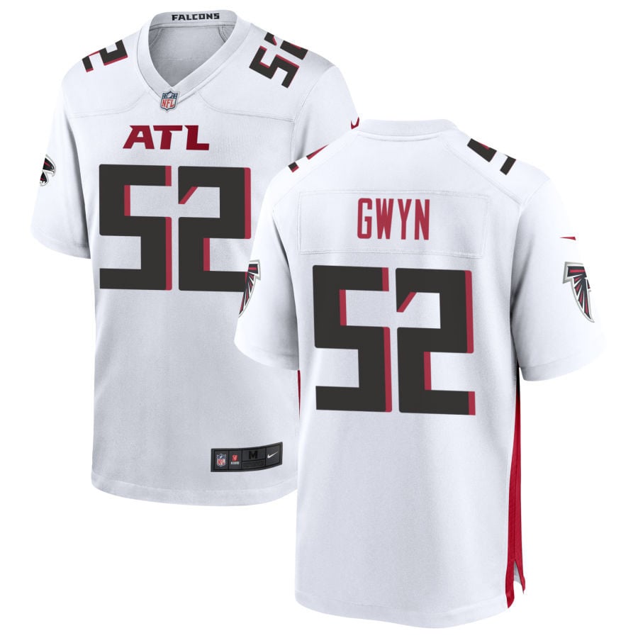 Jovaughn Gwyn Atlanta Falcons 2025 Game Jersey - White
