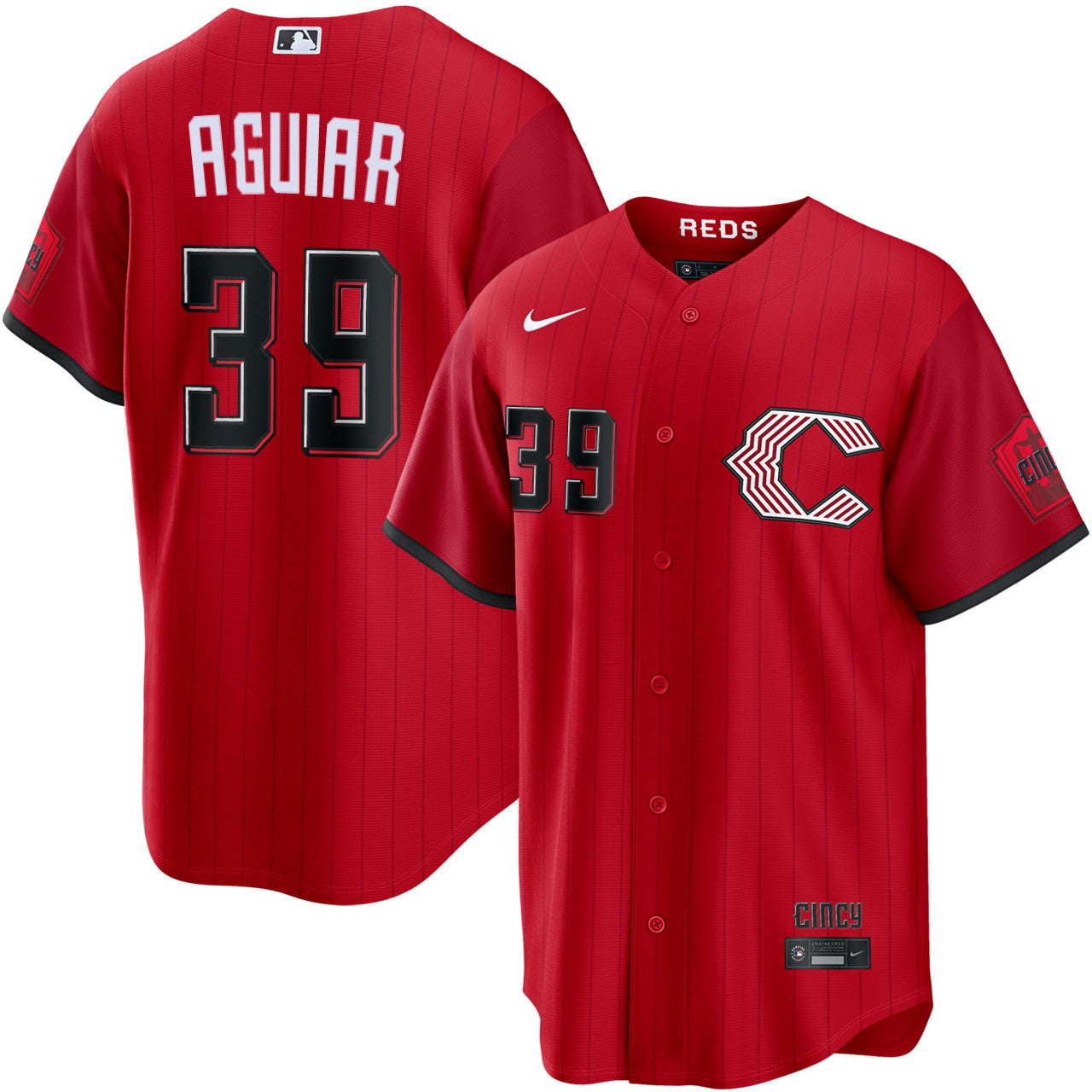 Julian Aguiar Cincinnati Reds 2026 City Connect Limited Jersey - Red