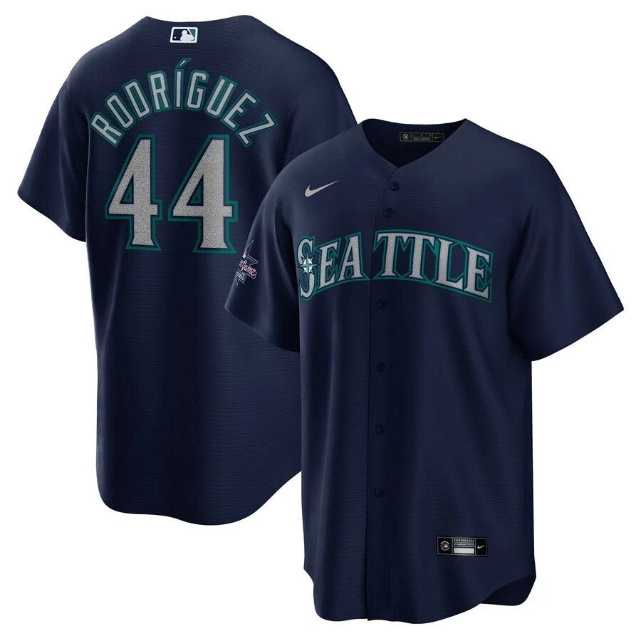 Julio Rodriguez Seattle Mariners 2025 All-Star Game Away Jersey- Navy