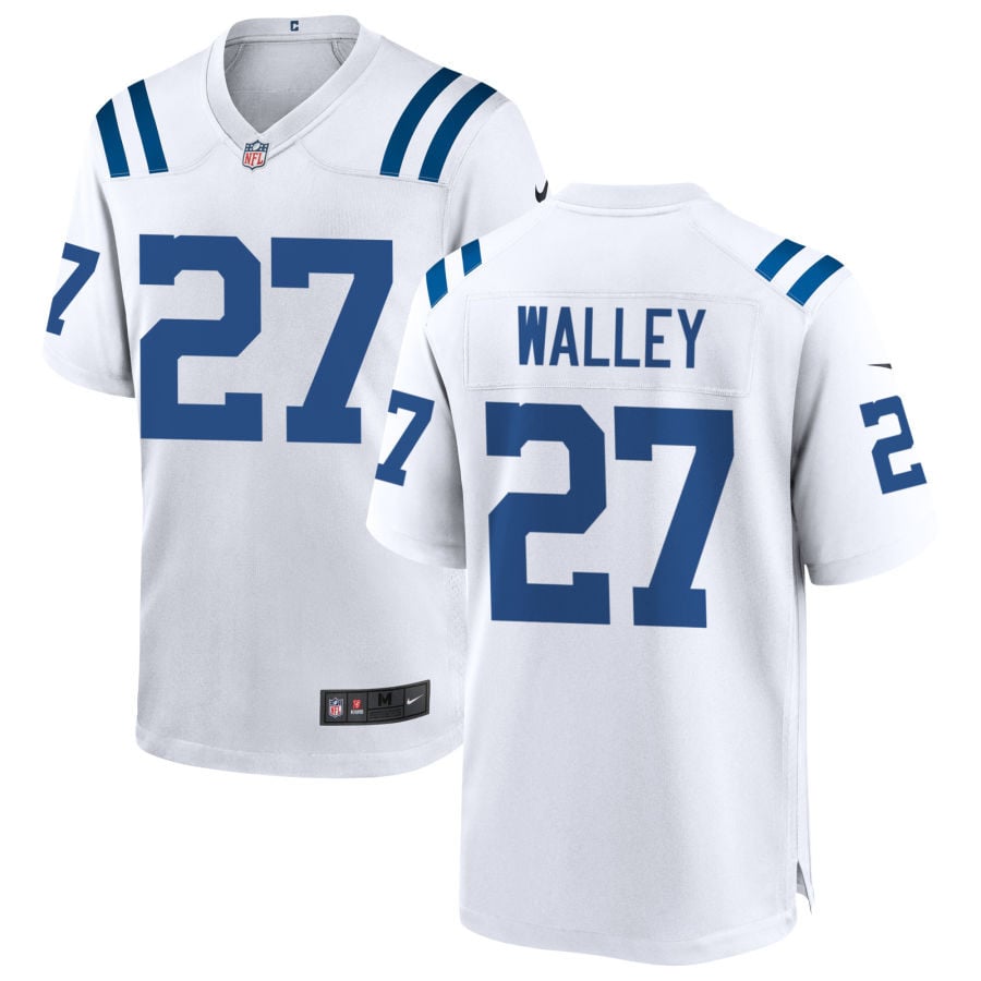 Justin Walley Indianapolis Colts 2025 Game Jersey - White