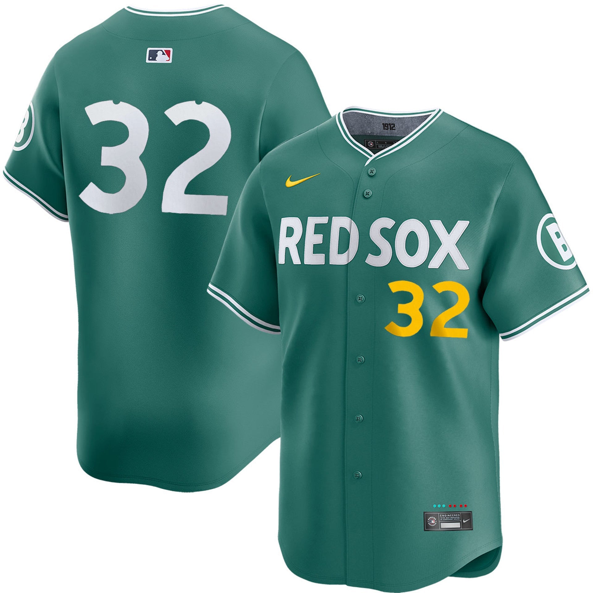 Justin Wilson Boston Red Sox 2025 City Connect Limited Jersey - Green