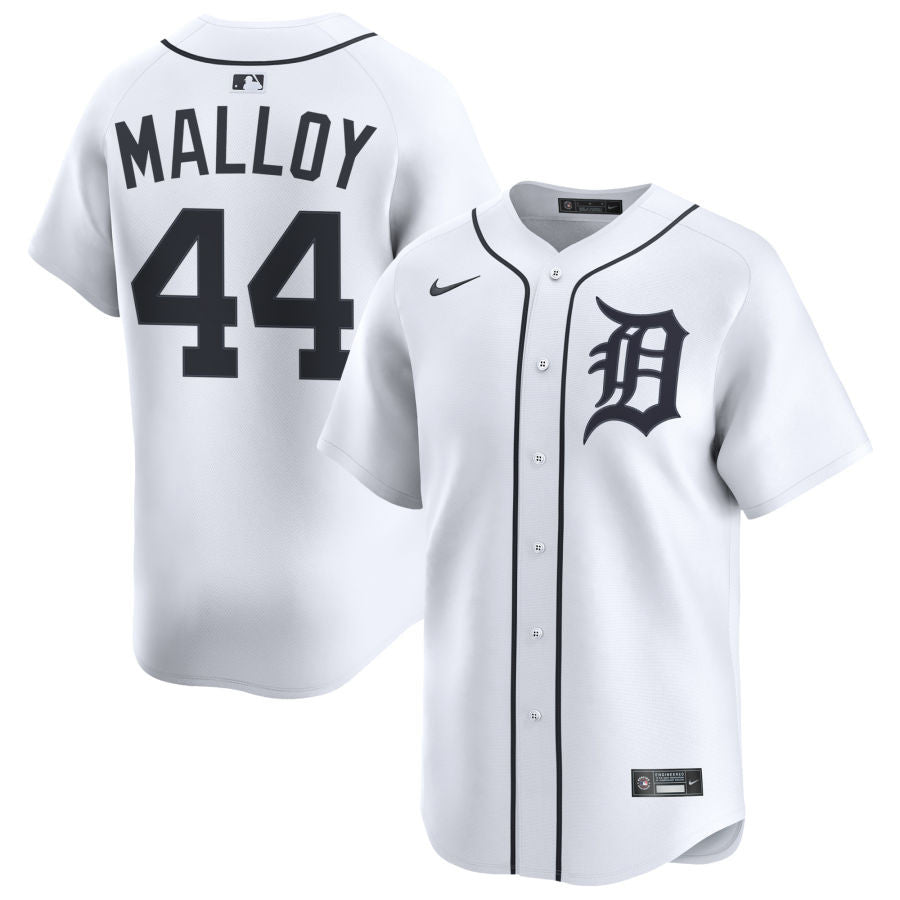 Justyn-Henry Malloy Detroit Tigers 2025 Home Limited Jersey - White