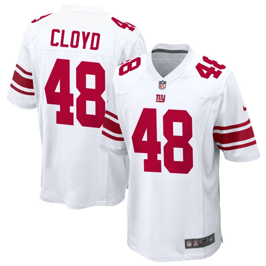 K.J. Cloyd New York Giants 2025 Game Jersey - White