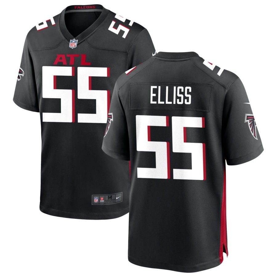 Kaden Elliss Atlanta Falcons 2025 Game Jersey - Black