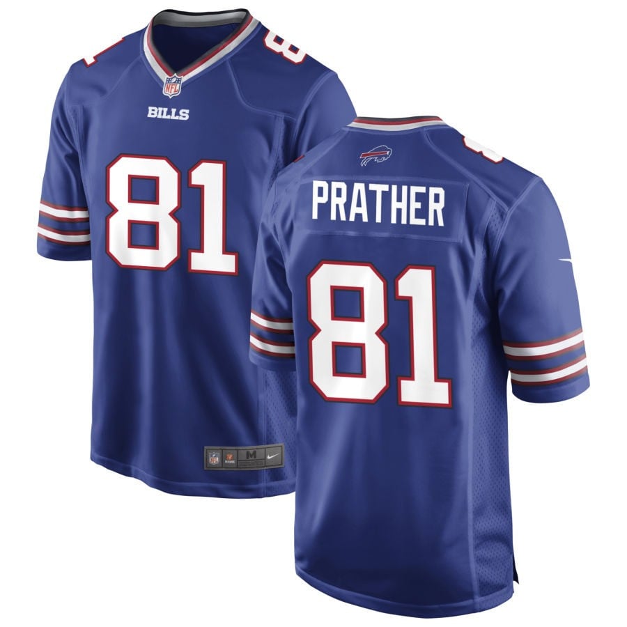 Kaden Prather Buffalo Bills 2025 Game Jersey - Royal