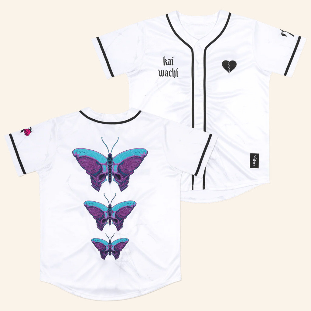 Kai Wachi Merch Cry Wachi Nekrosis Butterfly Jersey Good Gifts For Friends
