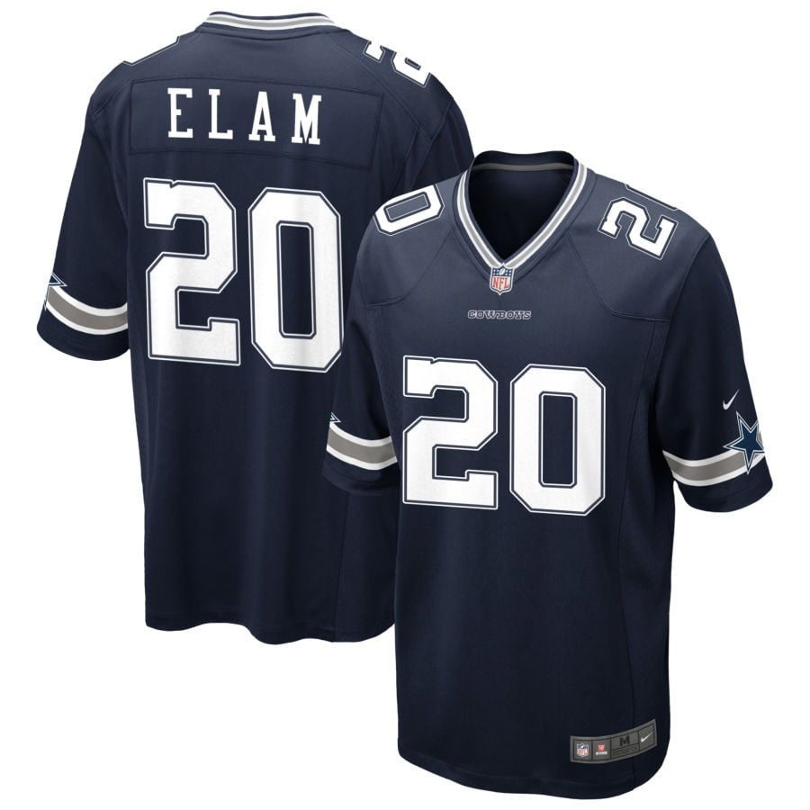 Kaiir Elam Dallas Cowboys 2025 Game Jersey - Navy