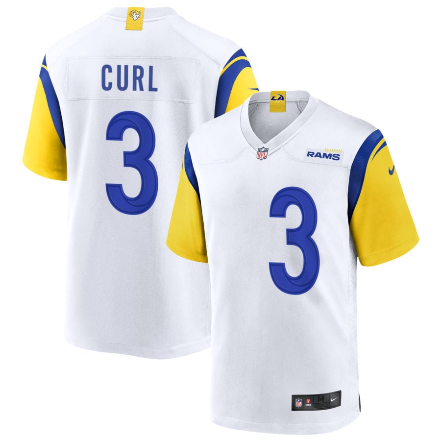 Kam Curl Los Angeles Rams 2025 Alternate Jersey - White