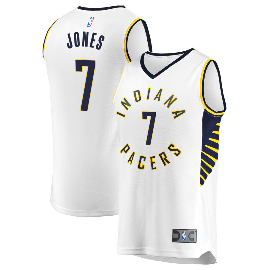 Kam Jones Indiana Pacers 2025 Association Edition Jersey - White
