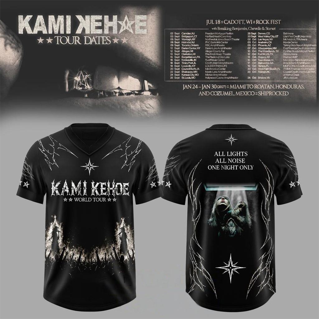 Kami Kehoe The World Tour Jersey Shirt Kami Kehoe Merch 2026 Gift For Music Fans