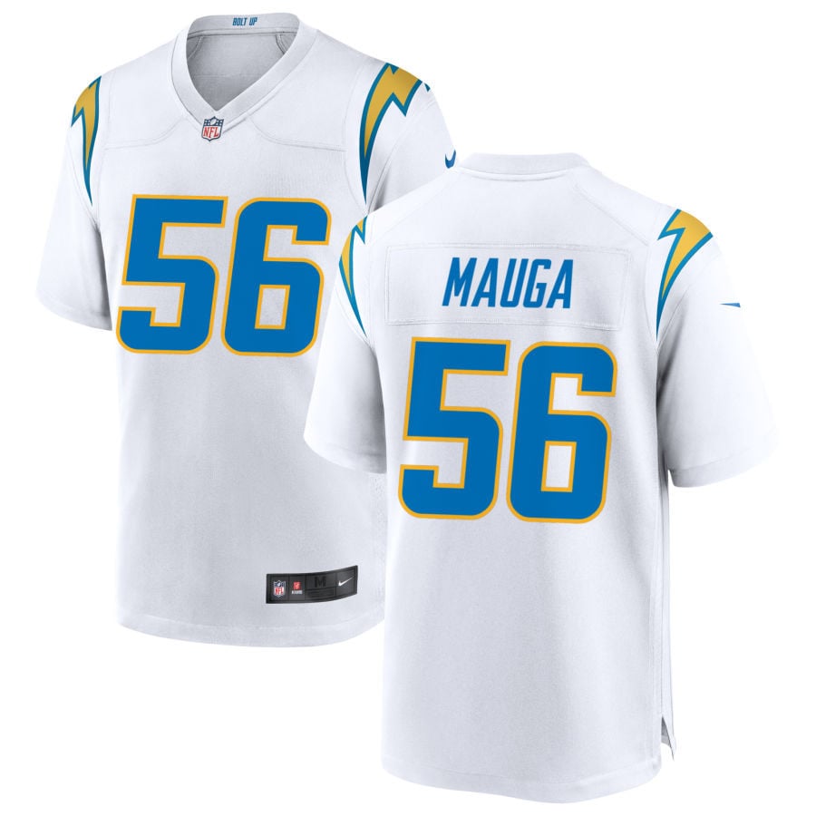 Kana'i Mauga Los Angeles Chargers 2025 Game Jersey - White