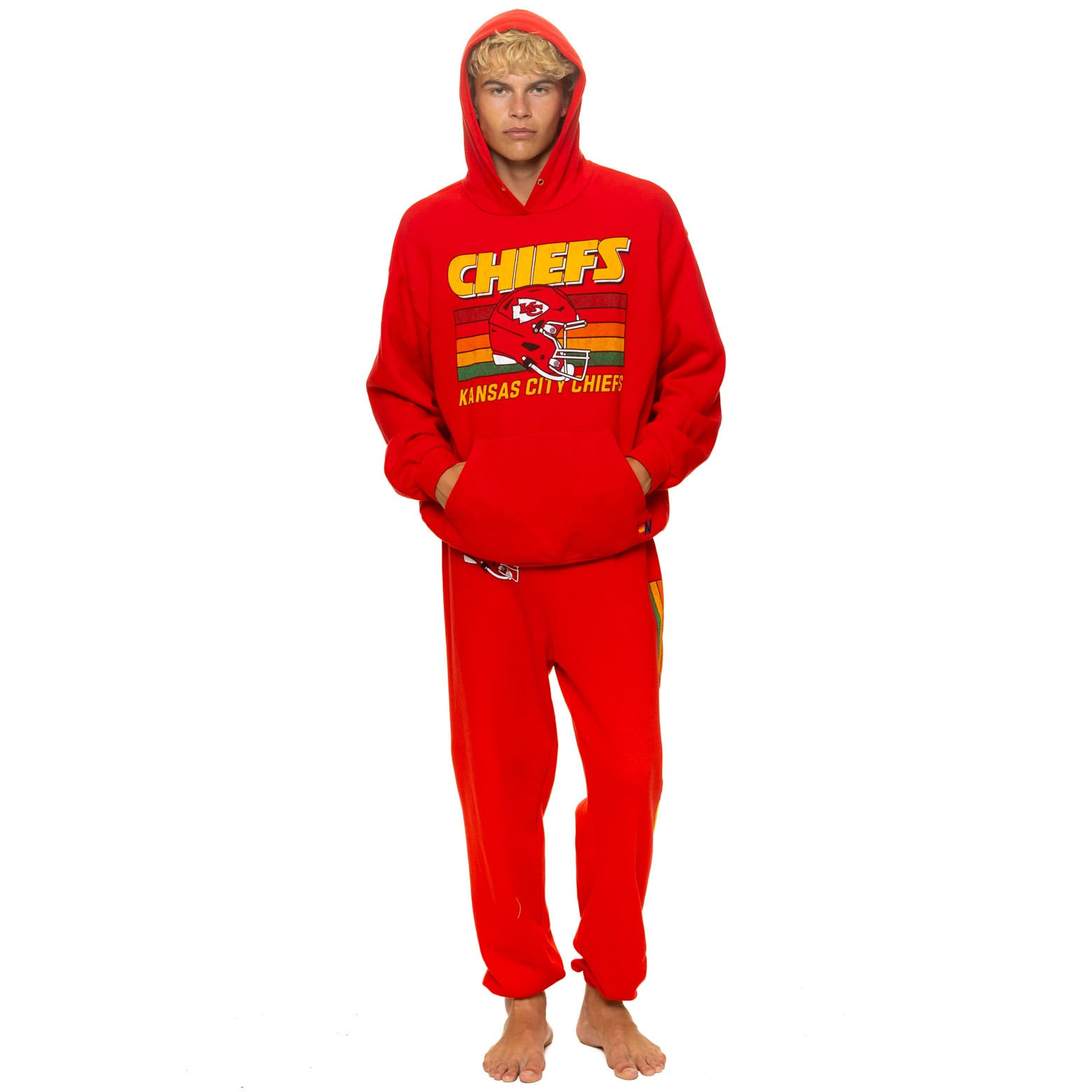 Kansas City Chiefs Aviator Nation X NFL 2026 Merch KC Chiefs Sweatpants Gift for Game Day