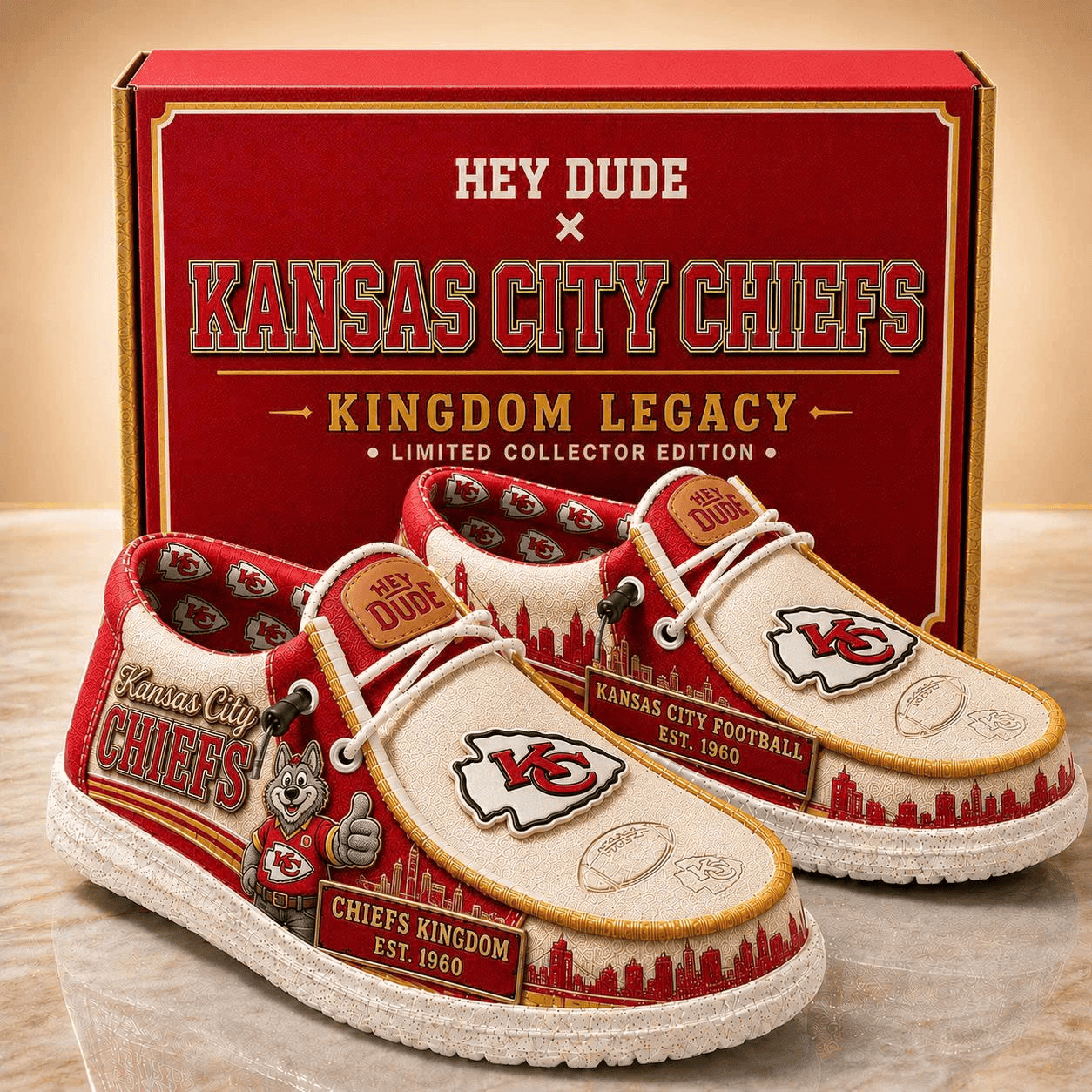 Kansas City Chiefs Kingdom Legacy Shoes Chiefs Merch Best Gifts For Football Fans