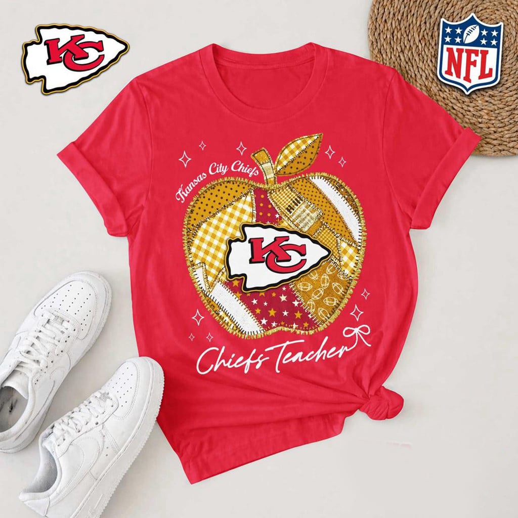 Kansas City Chiefs NFL Football Teacher Shirt Kansas City Chiefs Merch Gift For Fans