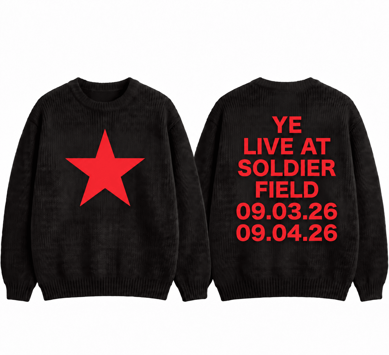Kanye West Ye Merch Chicago 2026 Ye Live At Soldier Field T-Shirt Gifts For Rap Lovers - Image 6