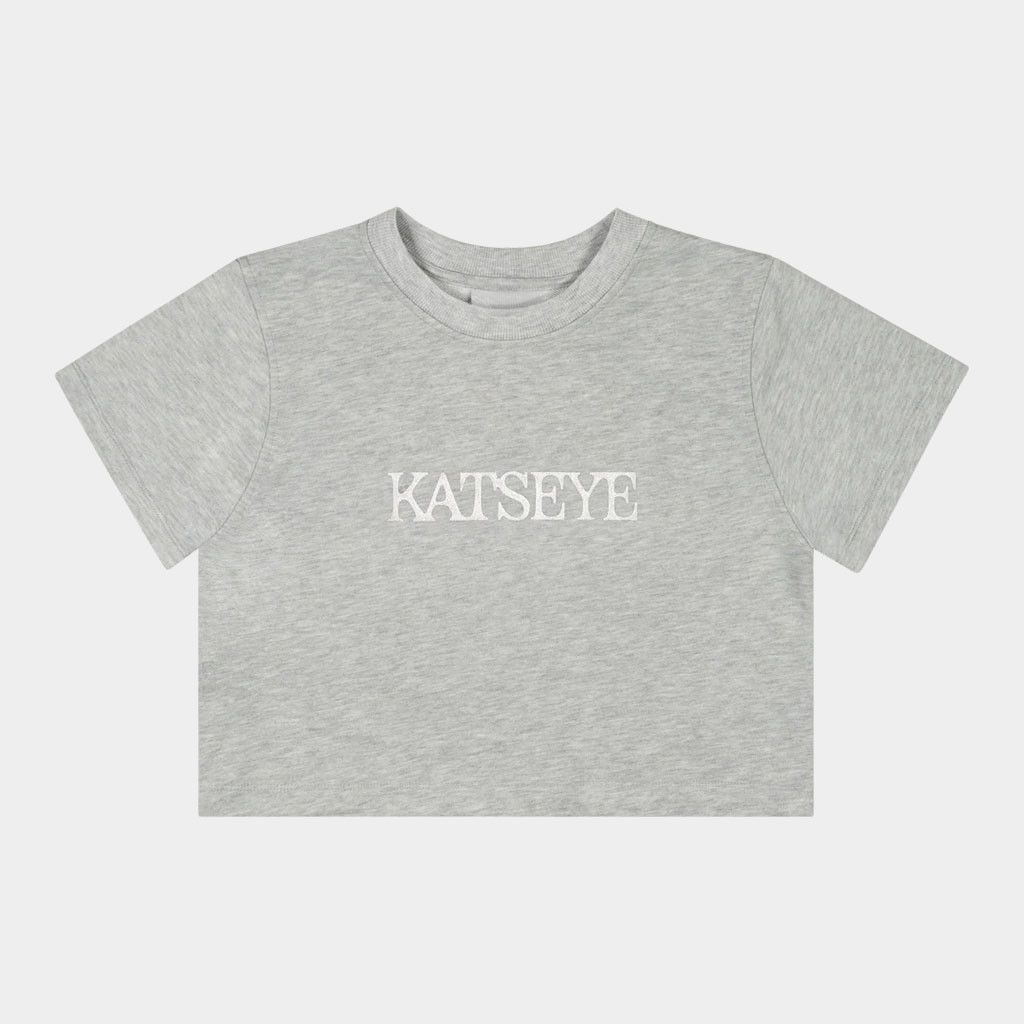 Katseye Merch 2026 Katseye Gray Crop Top Eyekons Clothing Gifts For Sisters