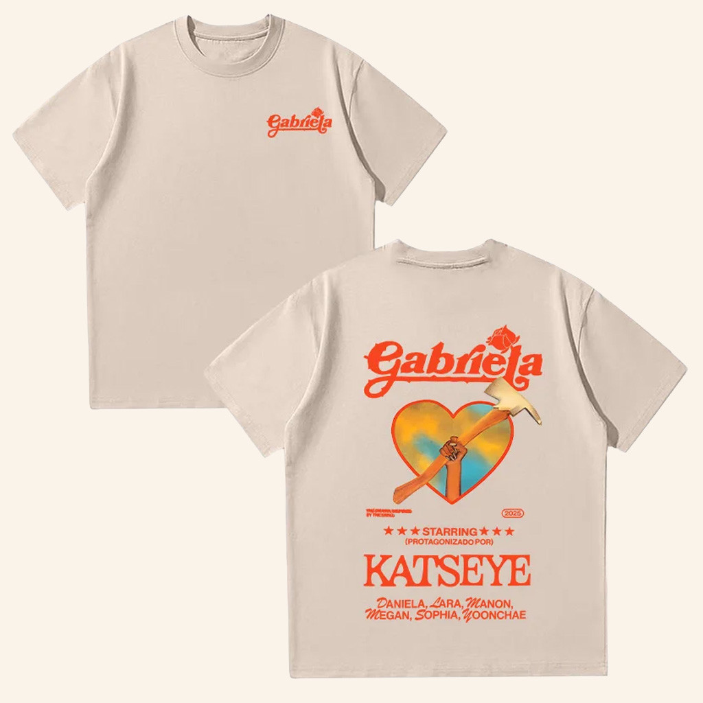 KATSEYE Merch Gabriela T-Shirt Best Gifts Ideas For Girlfriend