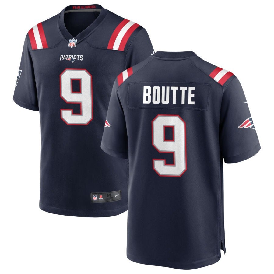 Kayshon Boutte New England Patriots 2025 Game Jersey - Navy
