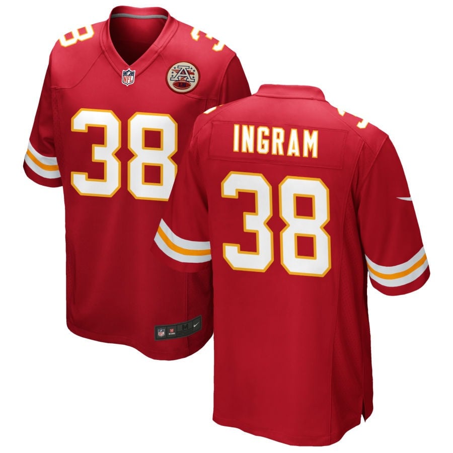 Keaontay Ingram Kansas City Chiefs 2025 Game Jersey - Red