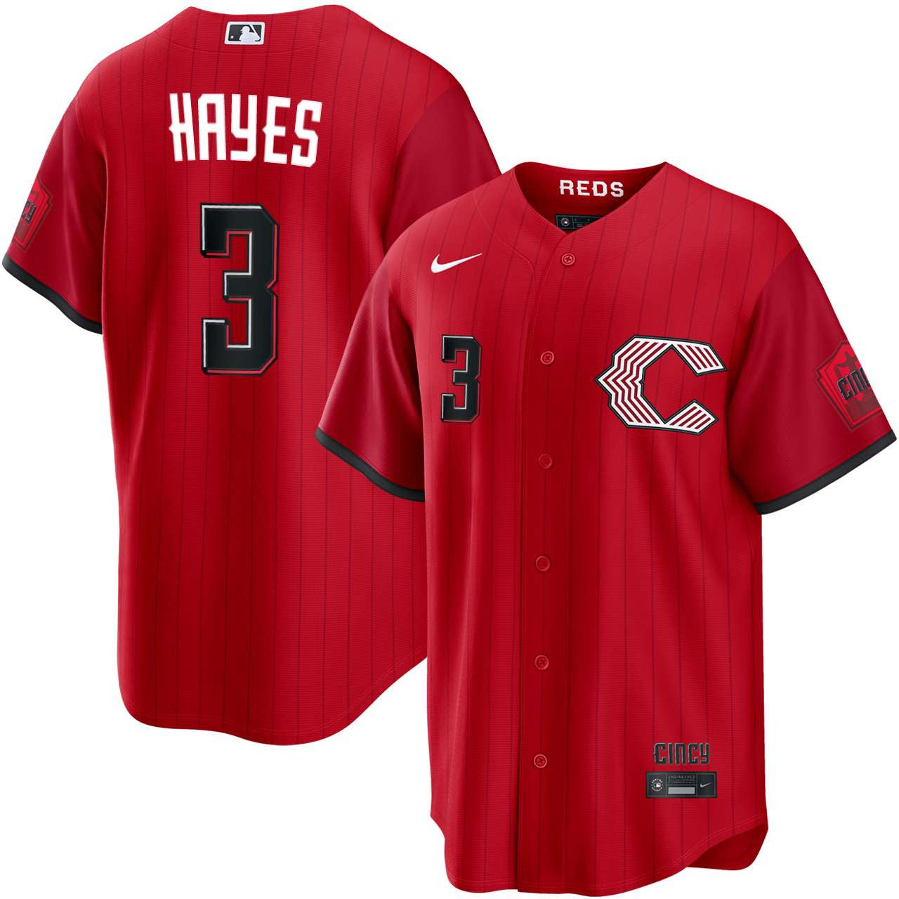 Ke'Bryan Hayes Cincinnati Reds 2026 City Connect Limited Jersey - Red