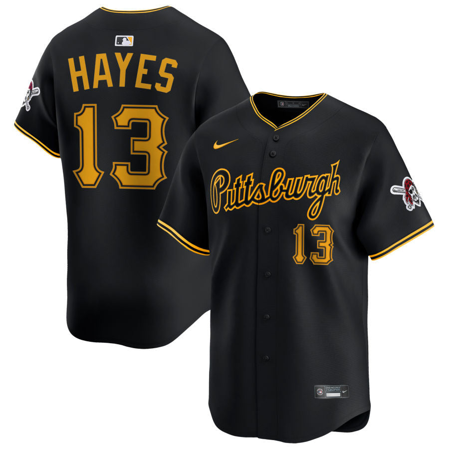 Ke'Bryan Hayes Pittsburgh Pirates 2025 Alternate Limited Jersey - Black