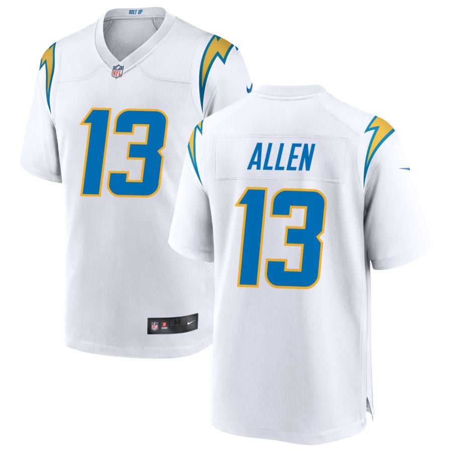 Keenan Allen Los Angeles Chargers 2025 Game Jersey - White