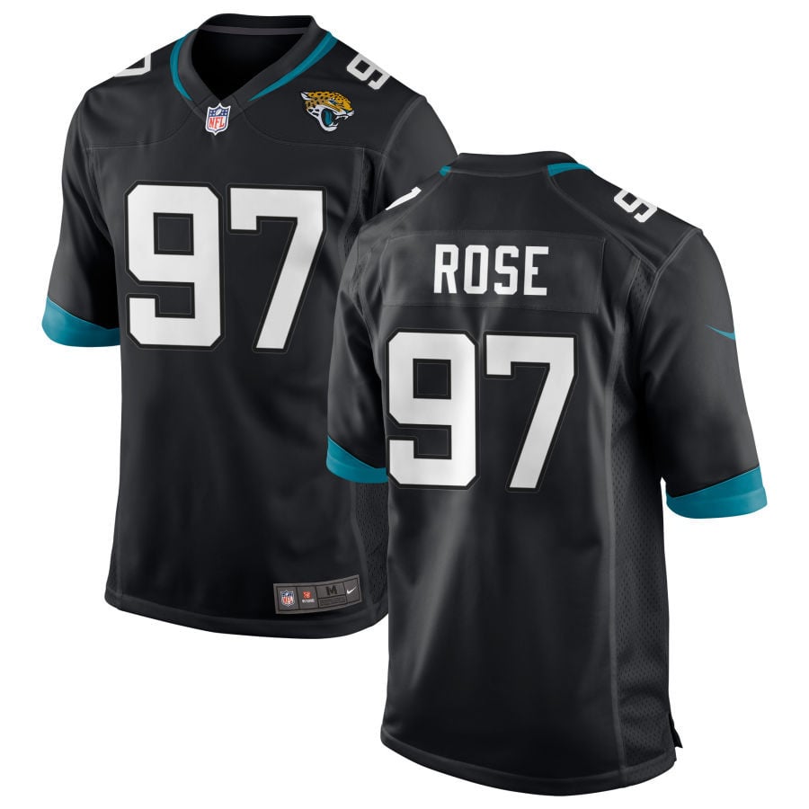 Keivie Rose Jacksonville Jaguars 2025 Game Jersey - Black