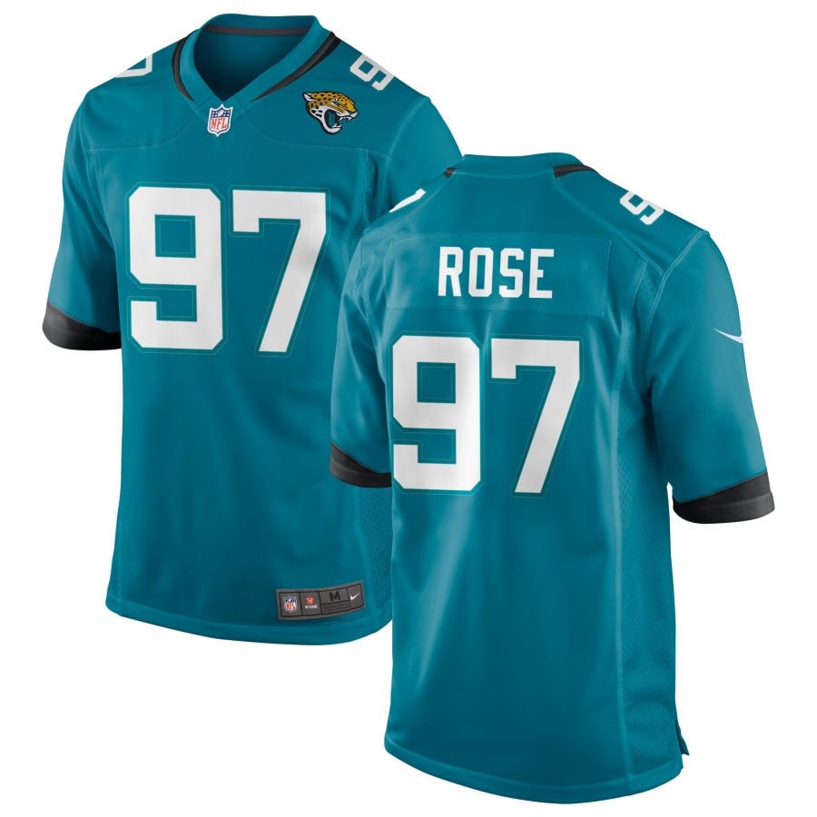 Keivie Rose Jacksonville Jaguars 2025 Team Game Jersey - Teal