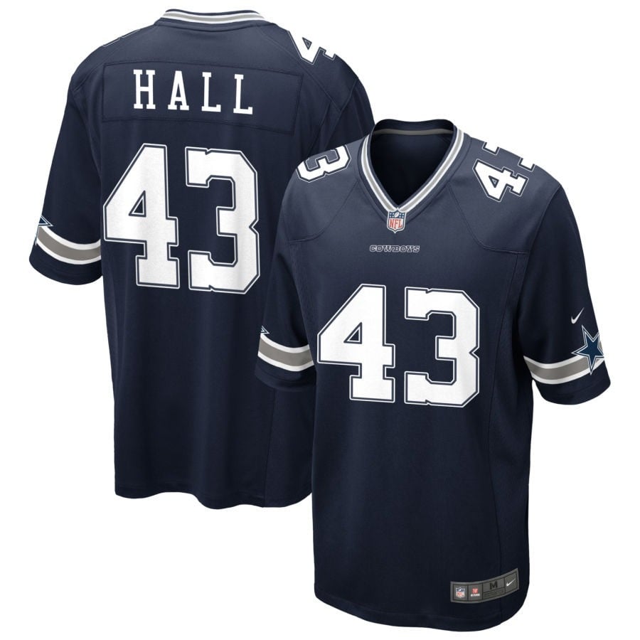 Kemon Hall Dallas Cowboys 2025 Game Jersey - Navy