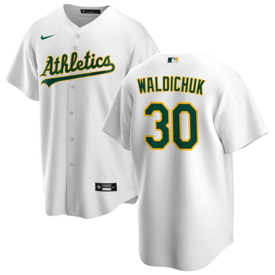Ken Waldichuk Oakland Athletics 2025 Home Replica Jersey - White