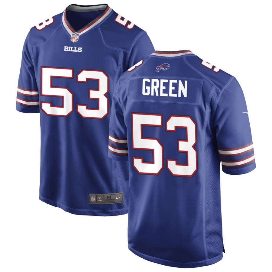 Kendrick Green Buffalo Bills 2025 Game Jersey - Royal