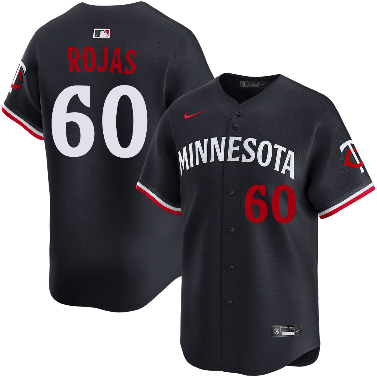 Kendry Rojas Minnesota Twins 2026 Alternate Limited Jersey - Navy
