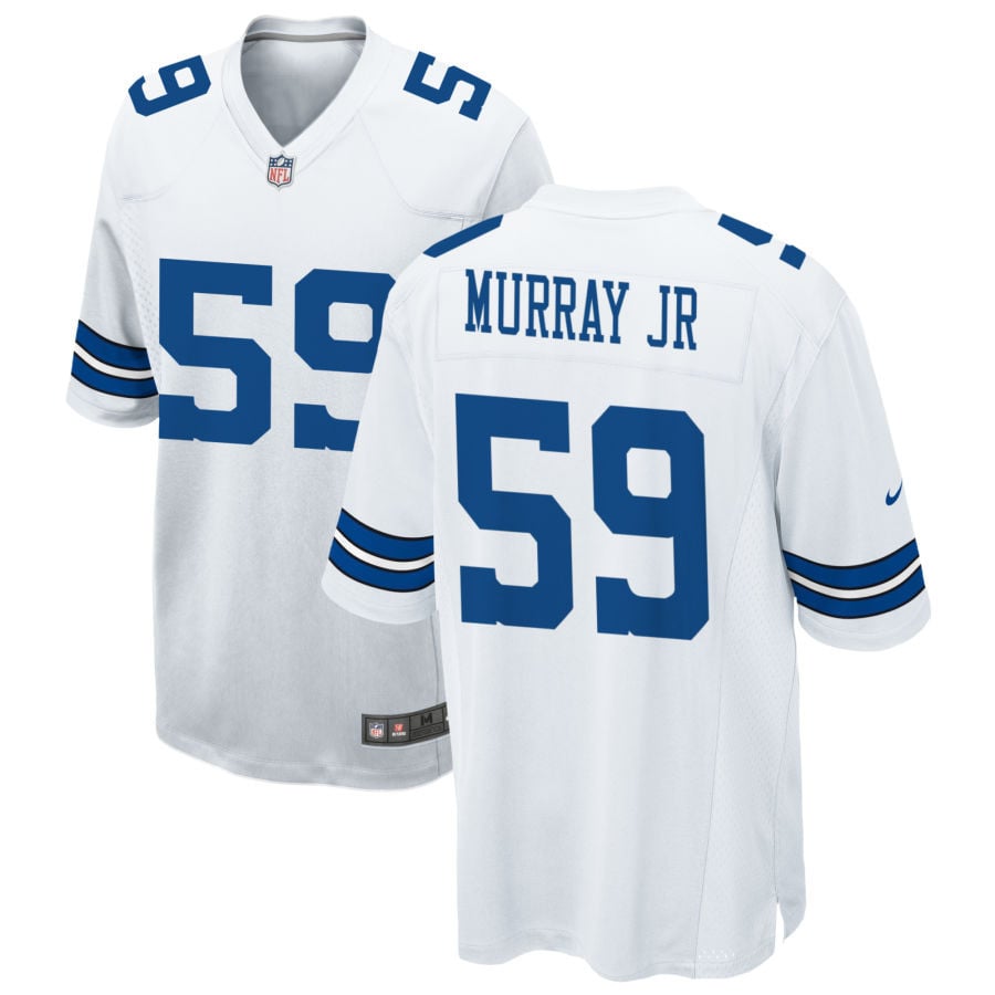 Kenneth Murray Jr Dallas Cowboys 2025 Game Jersey - White