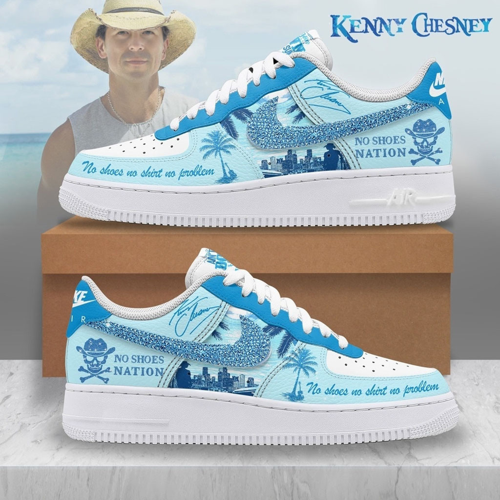 Kenny Chesney No Shoes Nation Shoes Tropical Country Music Sneakers Kenny Chesney Merch Gifts