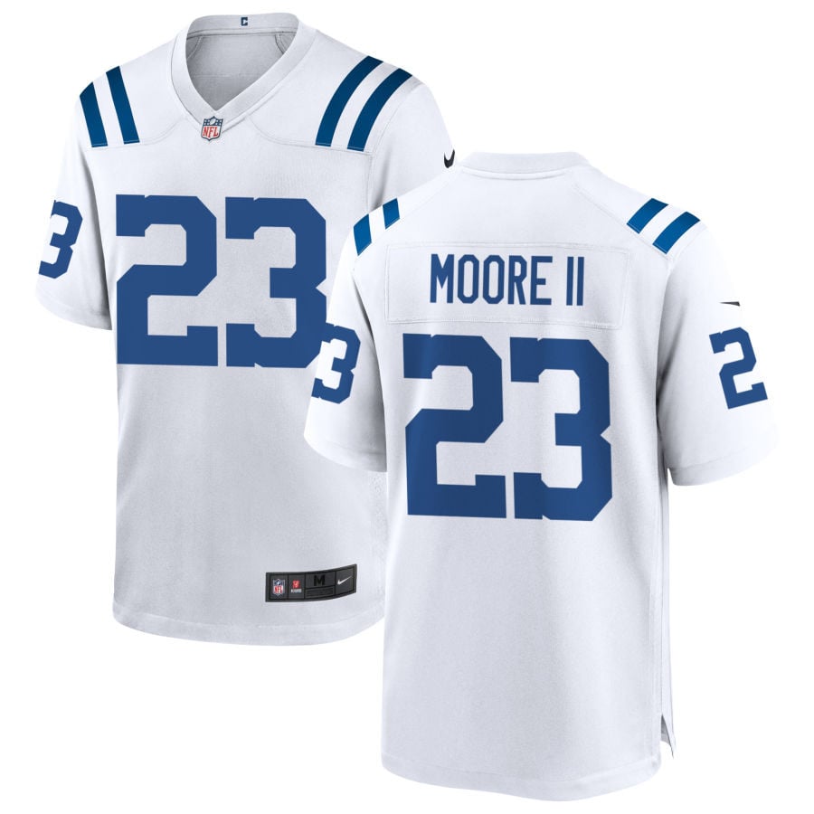 Kenny Moore II Indianapolis Colts 2025 Game Jersey - White