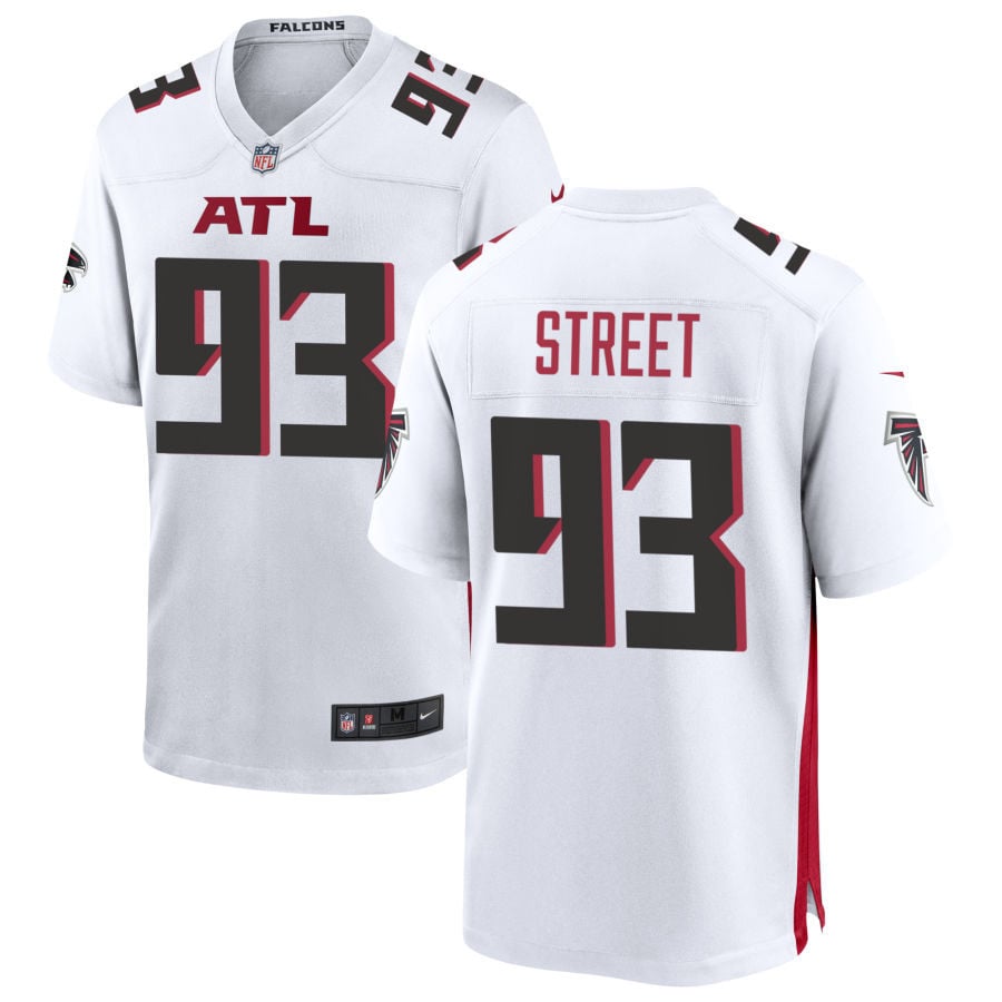 Kentavius Street Atlanta Falcons 2025 Game Jersey - White