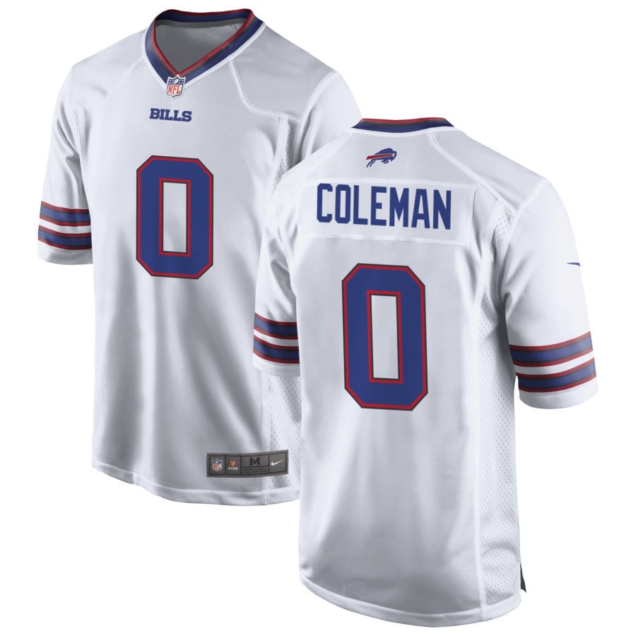 Keon Coleman Buffalo Bills 2025 Game Jersey - White