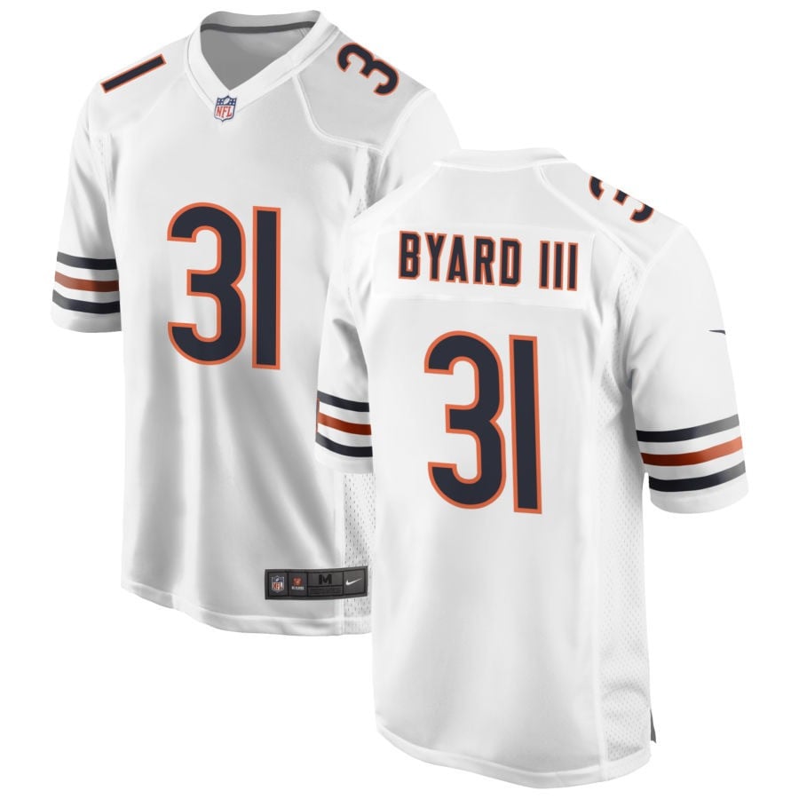 Kevin Byard III Chicago Bears 2025 Game Jersey - White